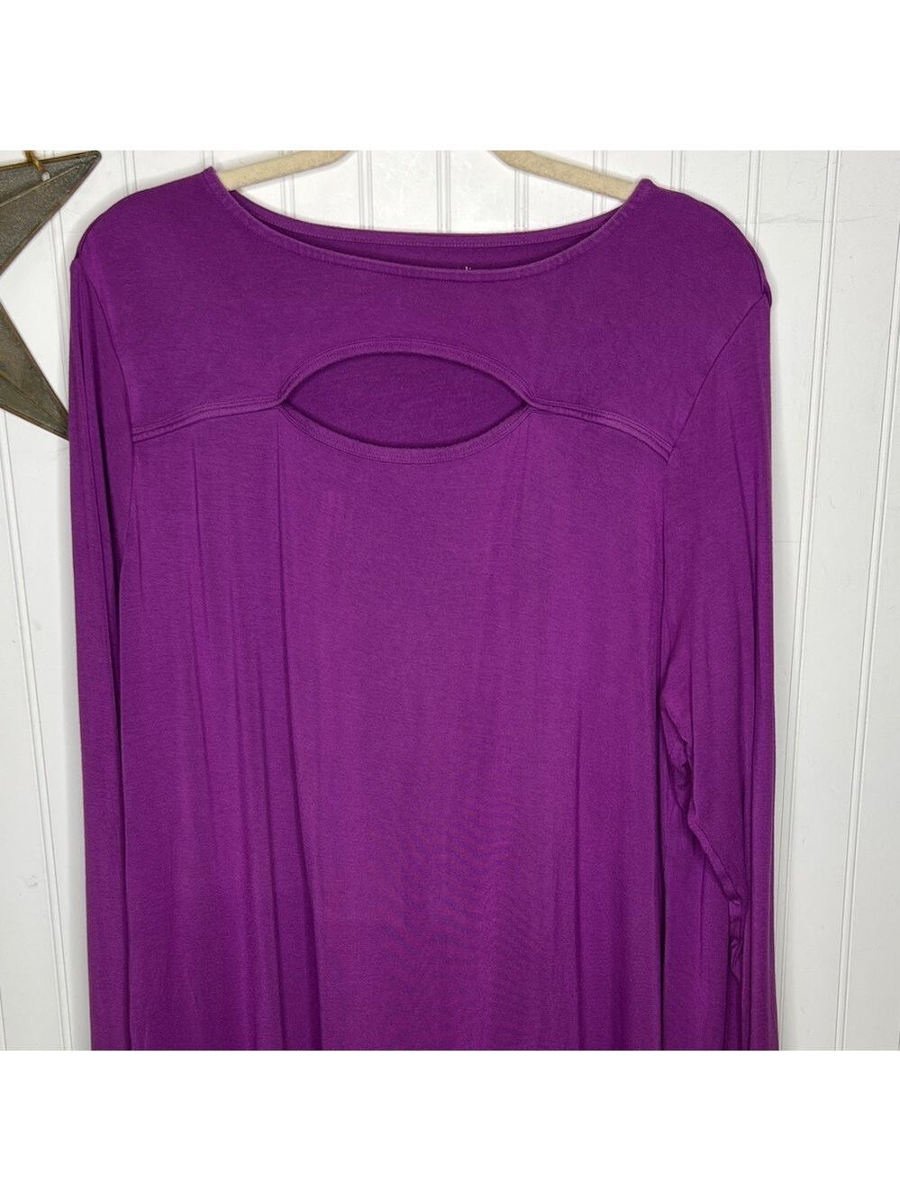 Soft Surroundings Vibrant Purple Blouse - Picture 5 of 9